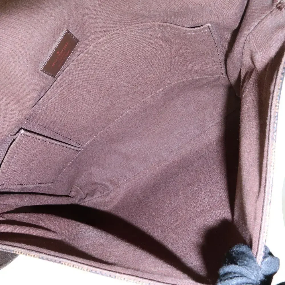 Louis Vuitton Damier Ebene Brooklyn Messenger Bag Brown
